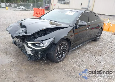 2022 Hyundai Sonata N Line из США, поврежденный, VIN KMHL14JC0NA212419